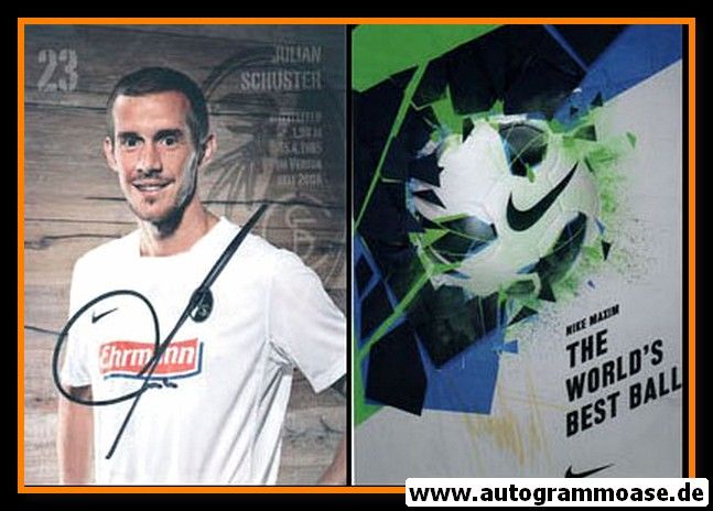 Autogramm Fussball | SC Freiburg | 2012 | Julian SCHUSTER