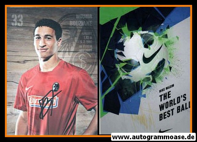 Autogramm Fussball | SC Freiburg | 2012 | Mounir BOUZIANE
