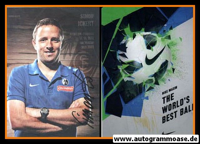 Autogramm Fussball | SC Freiburg | 2012 | Simon ICKERT