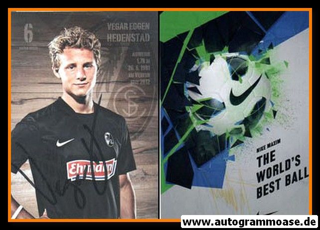 Autogramm Fussball | SC Freiburg | 2012 | Vegar Eggen HEDENSTAD