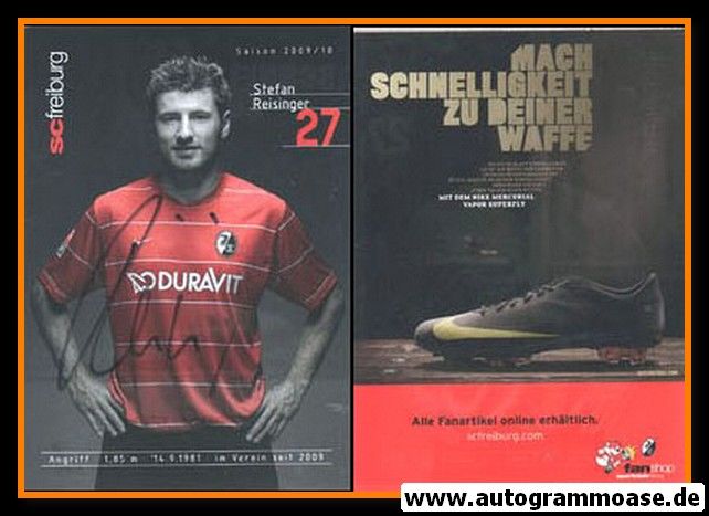 Autogramm Fussball | SC Freiburg | 2009 | Stefan REISINGER