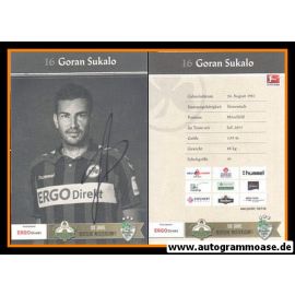 Autogramm Fussball | SpVgg Greuther Fürth | 2014 | Goran SUKALO