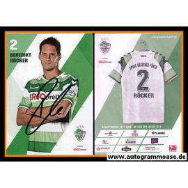 Autogramm Fussball | SpVgg Greuther Fürth | 2015 | Benedikt RÖCKER