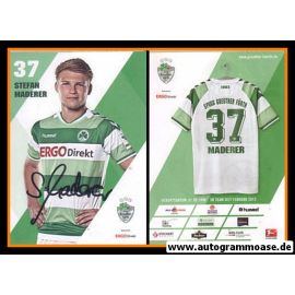 Autogramm Fussball | SpVgg Greuther Fürth | 2015 | Stefan MADERER