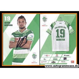 Autogramm Fussball | SpVgg Greuther Fürth | 2015 | Veton BERISHA