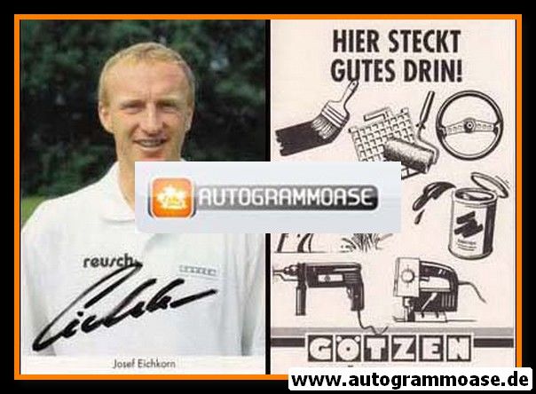 Autogramm Fussball | MSV Duisburg | 1996 | Josef EICHKORN