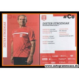 Autogramm Fussball | Hallescher FC | 2010er | Dieter STROZNIAK