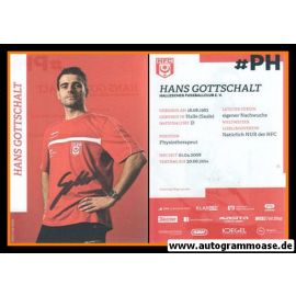 Autogramm Fussball | Hallescher FC | 2010er | Hans GOTTSCHALT