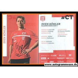 Autogramm Fussball | Hallescher FC | 2010er | Sven KÖHLER