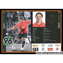 Autogramm Fussball | Hannover 96 | 2008 | Sergio PINTO