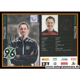 Autogramm Fussball | Hannover 96 | 2008 | Thomas WESTPHAL