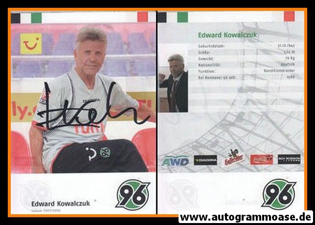 Autogramm Fussball | Hannover 96 | 2007 | Edward KOWALCZUK