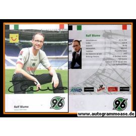 Autogramm Fussball | Hannover 96 | 2007 | Ralf BLUME
