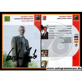 Autogramm Fussball | Hannover 96 | 2005 | Carsten LINKE
