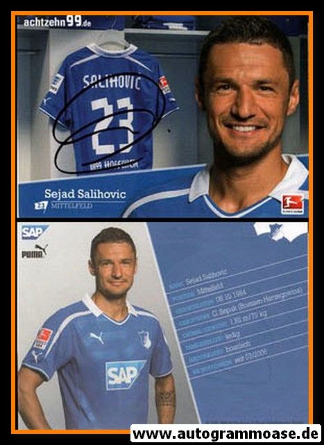 Autogramm Fussball | TSG 1899 Hoffenheim | 2013 | Sejad SALIHOVIC
