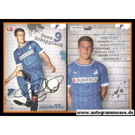 Autogramm Fussball | TSG 1899 Hoffenheim | 2012 | Sven SCHIPPLOCK