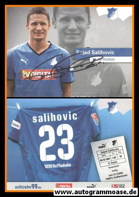 Autogramm Fussball | TSG 1899 Hoffenheim | 2008 | Sejad SALIHOVIC