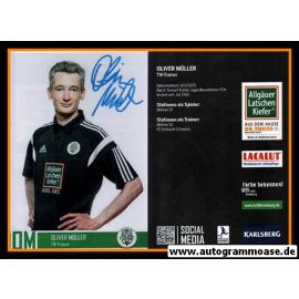 Autogramm Fussball | FC Homburg | 2014 | Oliver MÜLLER