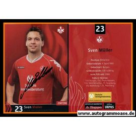 Autogramm Fussball | 1. FC Kaiserslautern | 2007 | Sven MÜLLER