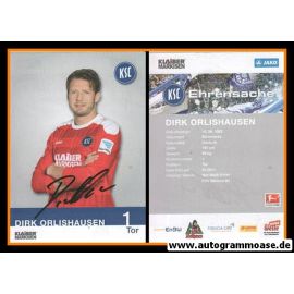 Autogramm Fussball | Karlsruher SC | 2015 | Dirk ORLISHAUSEN