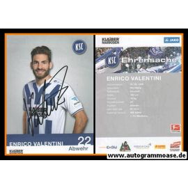 Autogramm Fussball | Karlsruher SC | 2015 | Enrico VALENTINI