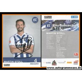 Autogramm Fussball | Karlsruher SC | 2015 | Martin STOLL