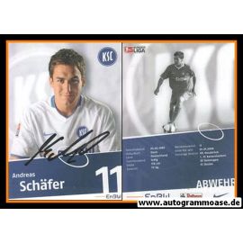 Autogramm Fussball | Karlsruher SC | 2009 | Andreas SCHÄFER