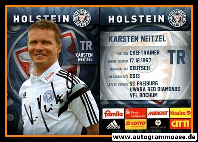 Autogramm Fussball | Holstein Kiel | 2014 | Karsten NEITZEL