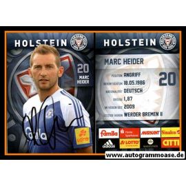 Autogramm Fussball | Holstein Kiel | 2014 | Marc HEIDER