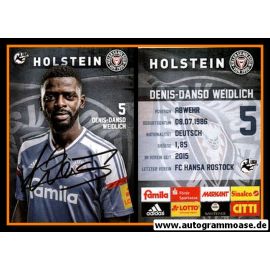 Autogramm Fussball | Holstein Kiel | 2015 | Denis-Danso WEIDLICH