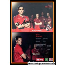 Autogramm Fussball | 1. FC Köln | 2013 | Marcel ABANOZ