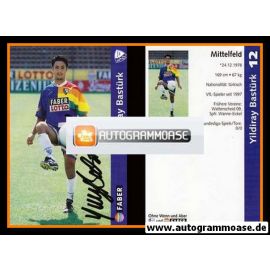 Autogramm Fussball | VfL Bochum | 1997 | Yildiray BAST&Uuml;RK