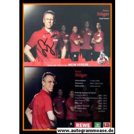 Autogramm Fussball | 1. FC Köln | 2013 | Peter STÖGER