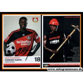 Autogramm Fussball | Bayer Leverkusen | 2008 | Constant DJAPKA