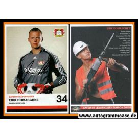 Autogramm Fussball | Bayer Leverkusen | 2008 | Erik DOMASCHKE