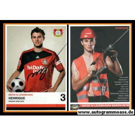 Autogramm Fussball | Bayer Leverkusen | 2008 | HENRIQUE