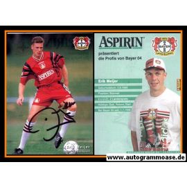 Autogramm Fussball | Bayer Leverkusen | 1997 | Erik MEIJER