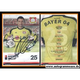 Autogramm Fussball | Bayer Leverkusen | 2013 | Andres PALOP