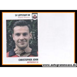 Autogramm Fussball | SV Lippstadt 08 | 2014 | Christopher JOHN