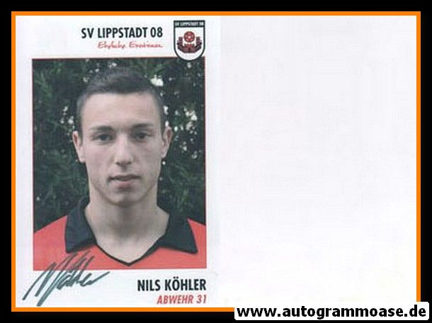 Autogramm Fussball | SV Lippstadt 08 | 2014 | Nils KÖHLER