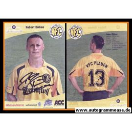 Autogramm Fussball | VFC Plauen | 2008 | Robert BÖHME