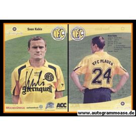 Autogramm Fussball | VFC Plauen | 2008 | Sven KUBIS