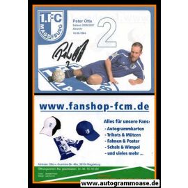 Autogramm Fussball | 1. FC Magdeburg | 2006 | Peter OTTE (1)