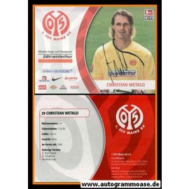 Autogramm Fussball | FSV Mainz 05 | 2008 | Christian WETKLO