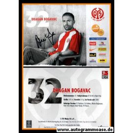 Autogramm Fussball | FSV Mainz 05 | 2009 | Dragan BOGAVAC