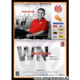 Autogramm Fussball | FSV Mainz 05 | 2009 | Walter NOTTER