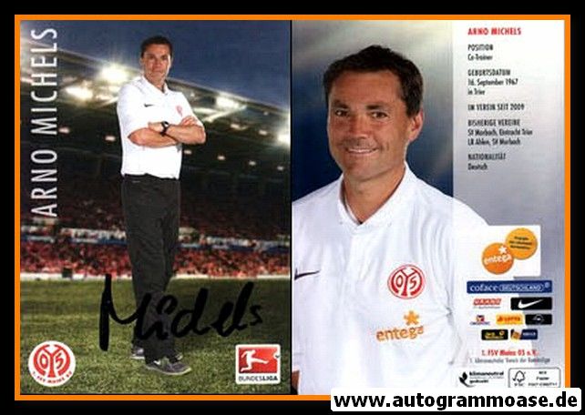 Autogramm Fussball | FSV Mainz 05 | 2012 | Arno MICHELS