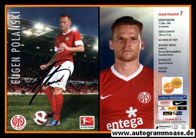 Autogramm Fussball | FSV Mainz 05 | 2012 | Eugen POLANSKI