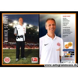 Autogramm Fussball | FSV Mainz 05 | 2012 | Rainer SCHREY