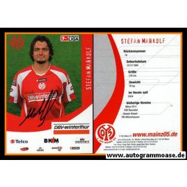 Autogramm Fussball | FSV Mainz 05 | 2006 | Stefan MARKOLF